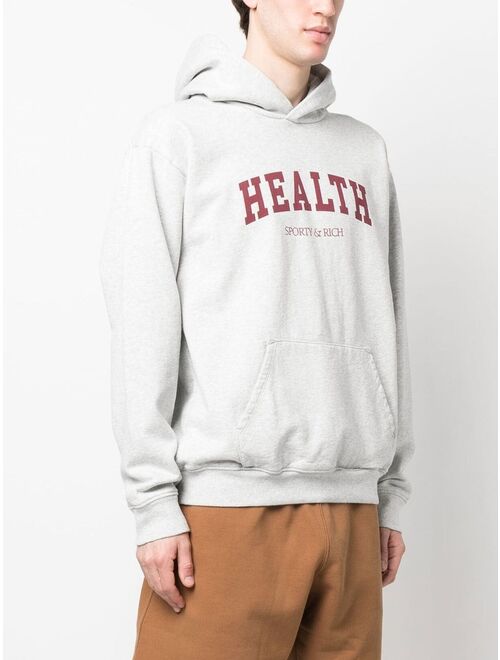 Sporty & Rich health-logo hoodie