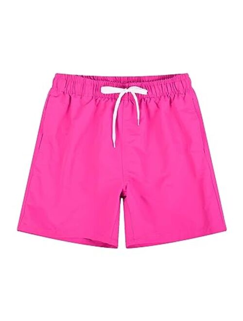 SOLY HUX Men's Quick Dry Swim Trunks Board Shorts Bathing Suits Swimsuit Beach Shorts with Pockets