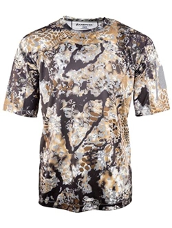 Mens Valhalla 2 Short Sleeve, Lightweight Camo Hunting Shirt