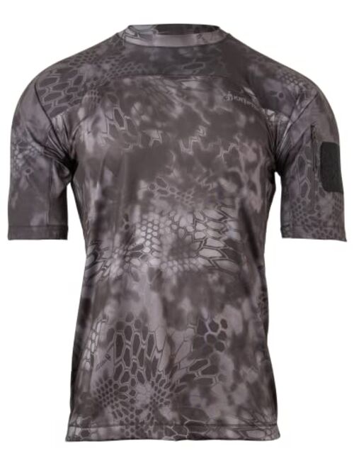 Kryptek Mens Valhalla 2 Short Sleeve, Lightweight Camo Hunting Shirt