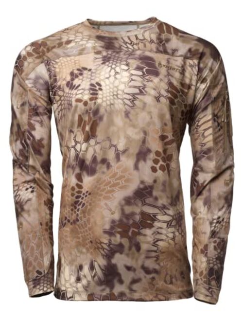 Kryptek Mens Valhalla Lightweight Long Sleeve Camo Hunting Shirt