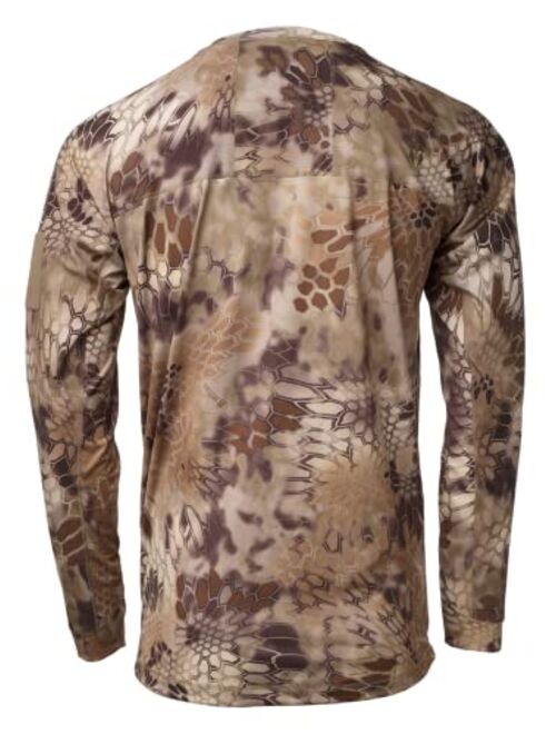 Kryptek Mens Valhalla Lightweight Long Sleeve Camo Hunting Shirt