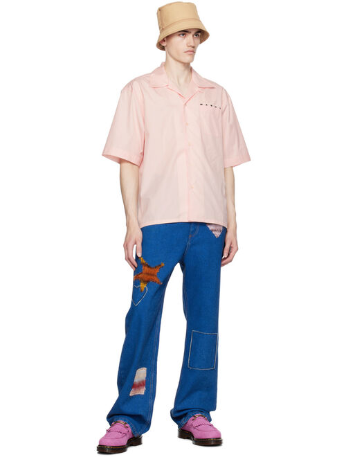 MARNI Pink Printed Shirt