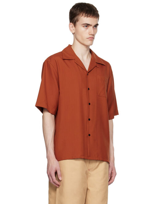 MARNI Orange Patch Shirt