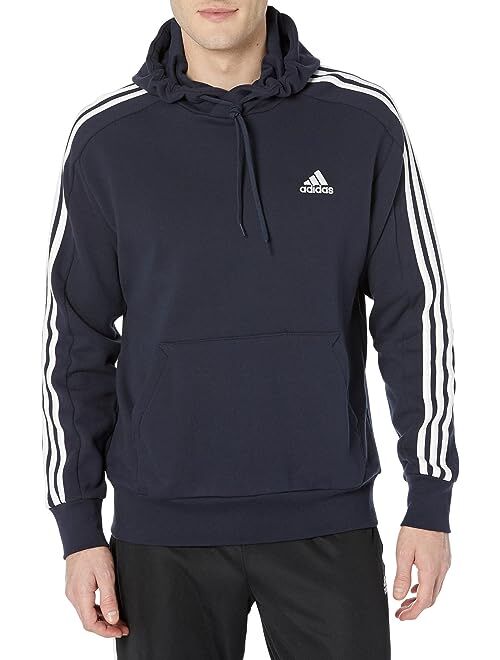 adidas Essentials French Terry 3-Stripes Pullover Hoodie