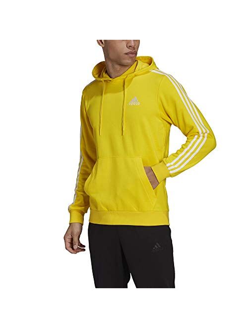 adidas Essentials French Terry 3-Stripes Pullover Hoodie