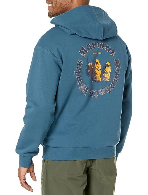 Marmot Mountain Works Circle Heavyweight Full Zip Hoodie