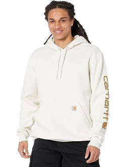 Midweight Signature Sleeve Logo Hooded Sweatshirt