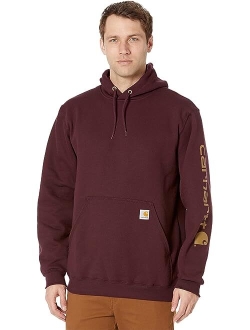 Midweight Signature Sleeve Logo Hooded Sweatshirt