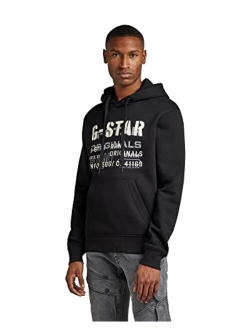 G-Star Retro Shadow Logo Hooded Sweatshirt