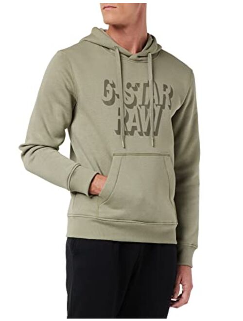 G-Star Retro Shadow Logo Hooded Sweatshirt