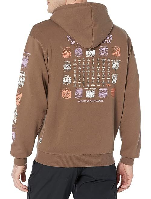 Parks Project National Parks Pictograms Fill in Hoodie