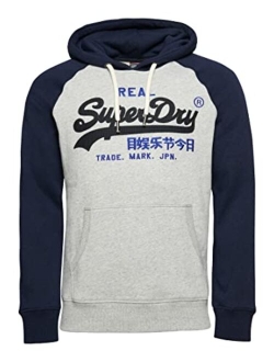 Superdry Vintage Logo Heritage Raglan Hoodie