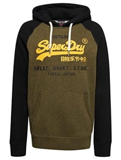 Superdry Vintage Logo Heritage Raglan Hoodie