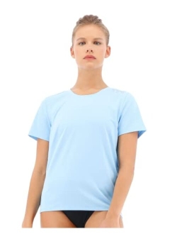 Women's Short Sleeve Sun Protection Performance T-Shirt UPF 50