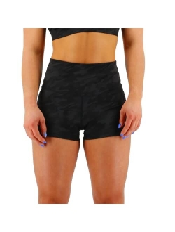 Women's High Rise Athletic Workout Short 2"