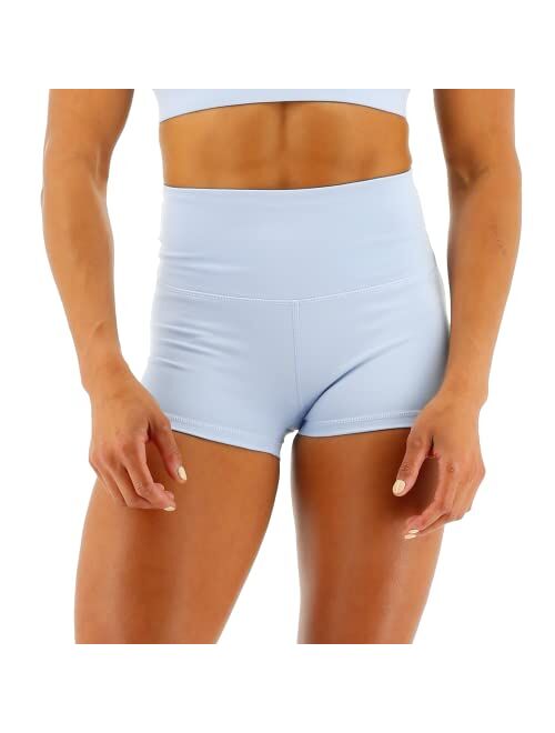 TYR Women's High Rise Athletic Workout Short 2"