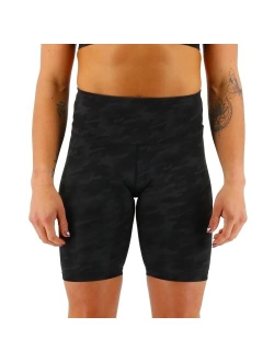 Women's High Rise Athletic Workout Short 8"