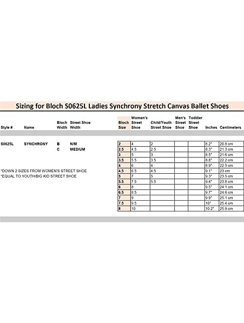 Bloch Synchrony Split Sole Ballet