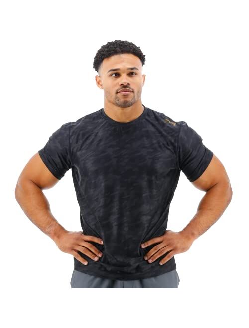 TYR Men's Athletic Performance Workout Airtec Short Sleeve Tee