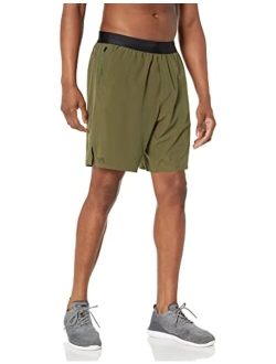 Men's Athletic Performance Workout Lined Short 9"