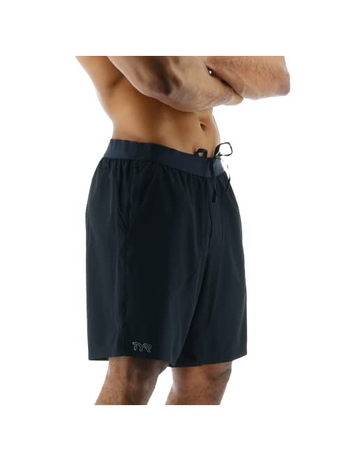 TYR Men's Athletic Performance Workout Lined Short 7"