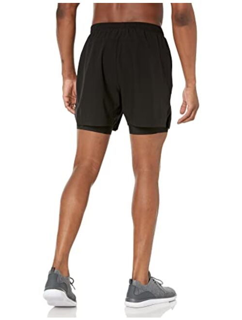 TYR Men's Athletic Performance Workout Lined Momentum Short 6"