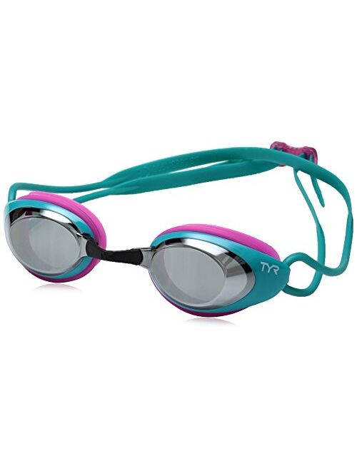 Tyr Blackhawk Mirrored Women's Fit Swim Goggles