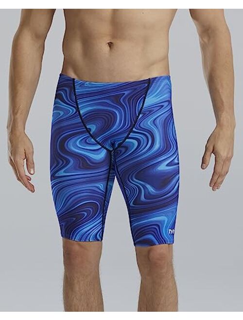 TYR Men's Durafast Elite Solid Jammer Swimsuit