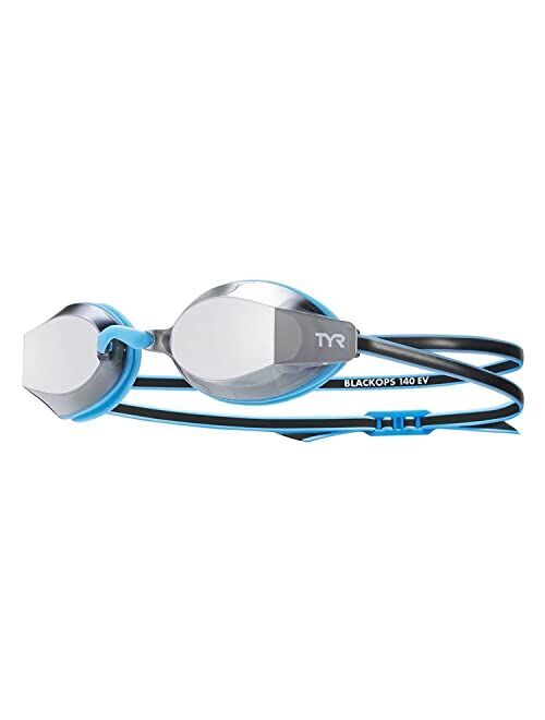 TYR Blackops 140 EV Racing Mirrored Swim Goggles Junior Fit