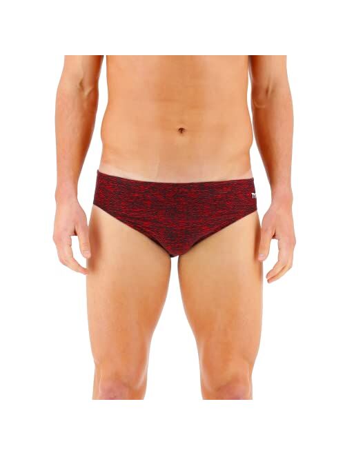 TYR Men's Durafast Elite Racer Brief Swimsuit