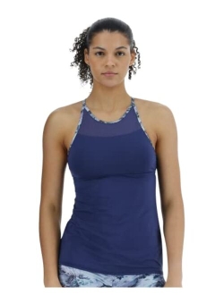 Women's Standard Tessa Tankini Top for Swimming, Yoga, Fitness, and Workout