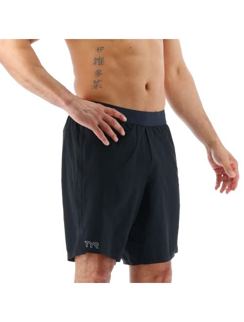 TYR Men's Athletic Performance Workout Unlined Short 7"