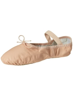 Women's Dansoft Full Sole Leather Ballet Slipper/Shoe Dance