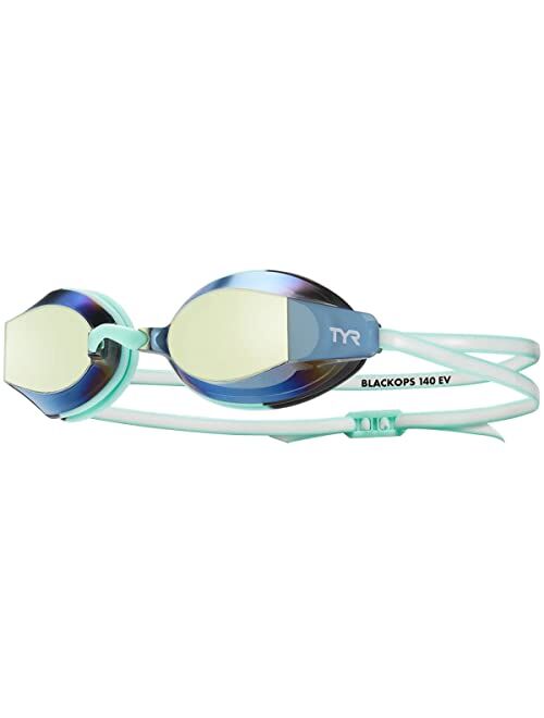 TYR Blackops 140 EV Racing Mirrored Swim Goggles Women's Fit