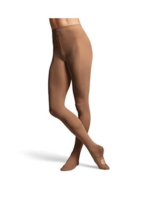 Bloch womens Ladies Contoursoft Adaptatoe Tights