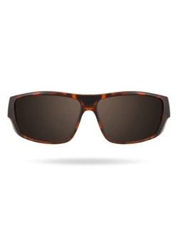 Knox Wrap HTS Rectangular Polarized Sunglasses