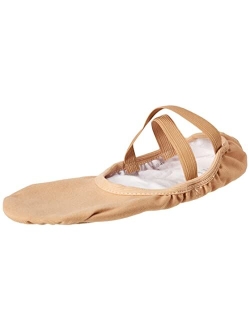 Dance Girls' Performa Stretch Canvas Split Sole Ballet Shoe/Slipper