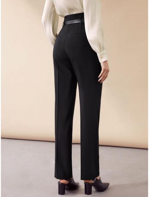 MOTF Premium Belted Suit Pants