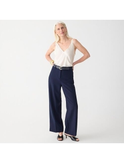 Sydney wide-leg pant in four-season stretch