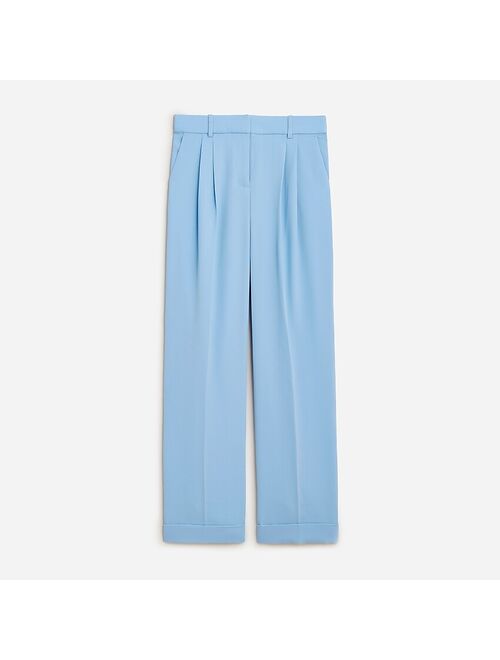 J.Crew Wide-leg essential pant in city crepe