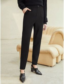 Premium Viscose Tapered Tailored Pants