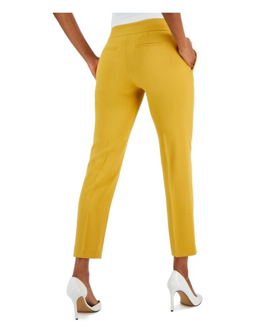 Kasper Petite Slim Straight-Leg Trousers