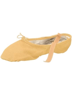 Dance Women's Pump Canvas Split Sole Ballet Shoe/Slipper