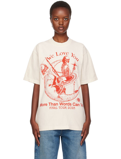 ONLINE CERAMICS Off-White Dark Star Rider T-Shirt