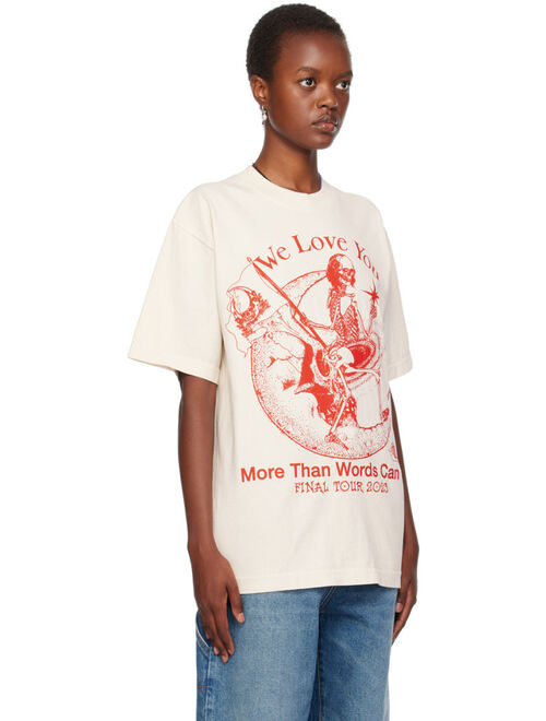 ONLINE CERAMICS Off-White Dark Star Rider T-Shirt