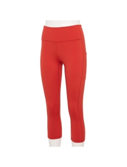 Ultrastretch Pocket High-Waisted Capri Leggings