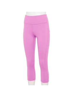 Ultrastretch Pocket High-Waisted Capri Leggings