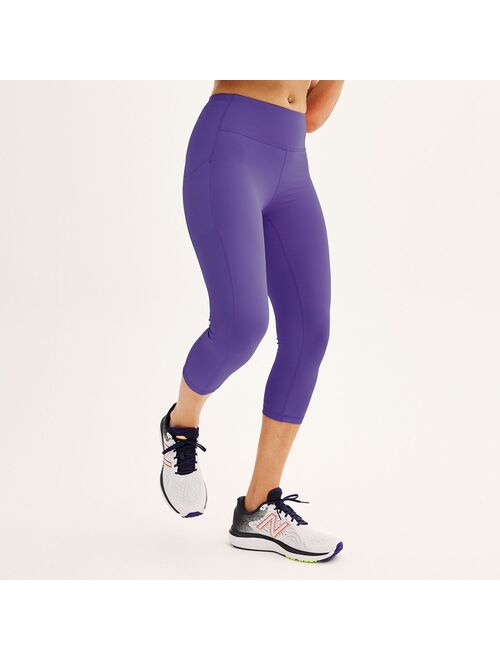 Women's Tek Gear Ultrastretch Pocket High-Waisted Capri Leggings