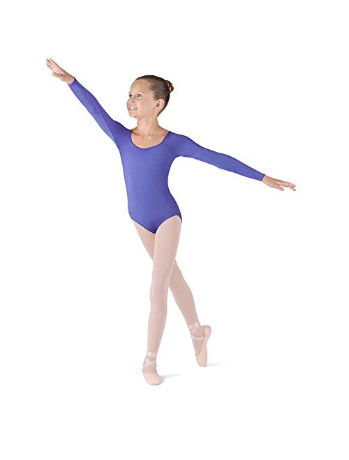 Bloch Girls Dance Meglio Microlux Long Sleeve Leotard